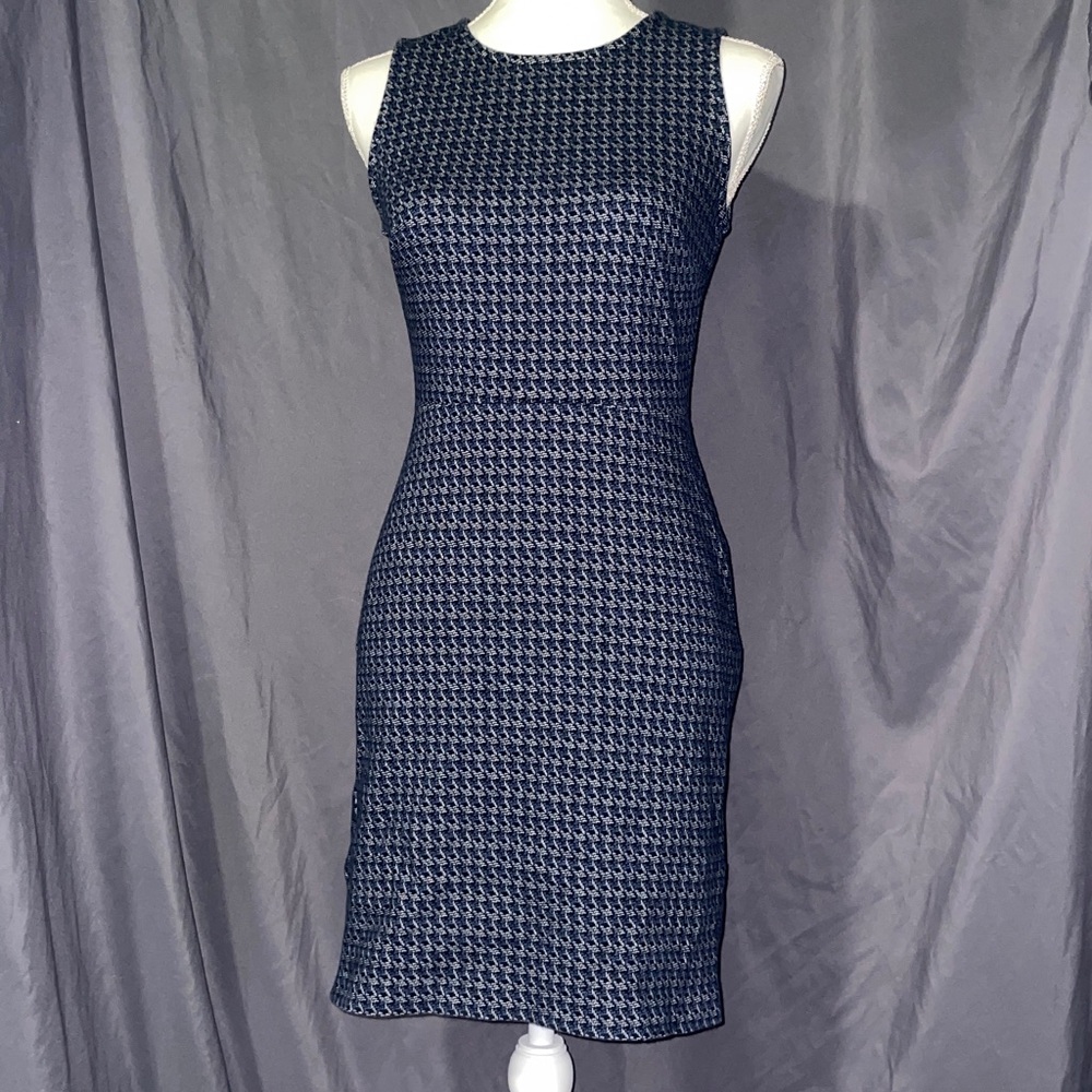 Banana Republic Heathered Blue Dress